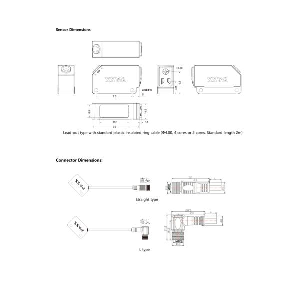 Black 29g Photoelectric Sensor