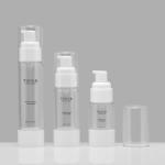 Eco Friendly Plastic Lotion Bottle Cosmetic Containers 15ml 80ml 120ml PET Toner