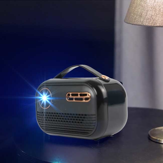 0.2"DMD Android DLP Home Cinema Projector 4k 65 ANSI Lumens
