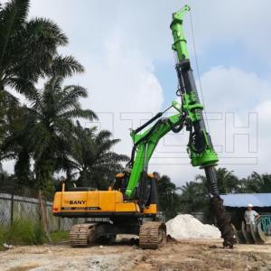 Wholesale Hydraulic 7ton 20meters Modular Rotary Drilling Rig from china suppliers