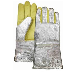 Wholesale 280g felt Dexterity Level 5 Heat Resistant Work Gloves Up To 500 Degrees from china suppliers