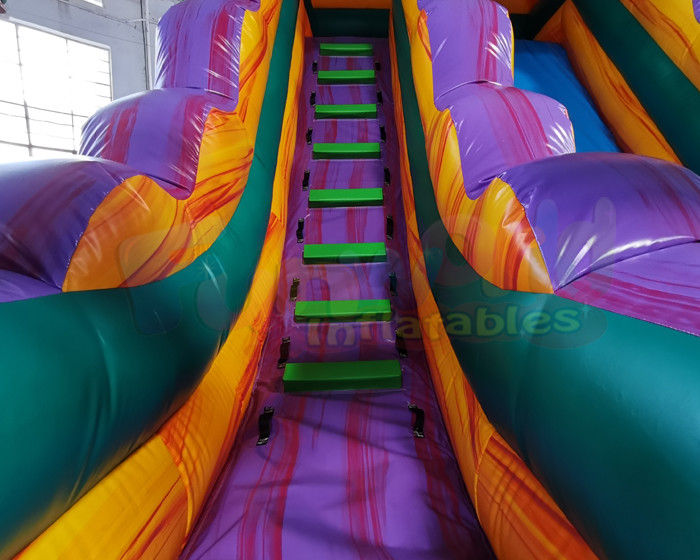 Playground Bounce House Inflatable Water Slide With Pool