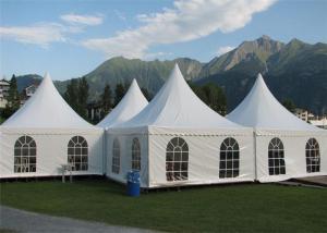 Wholesale Durable Sturdy Fabric Party Wedding Pagoda Tents 5x5 With Linings Curatains from china suppliers