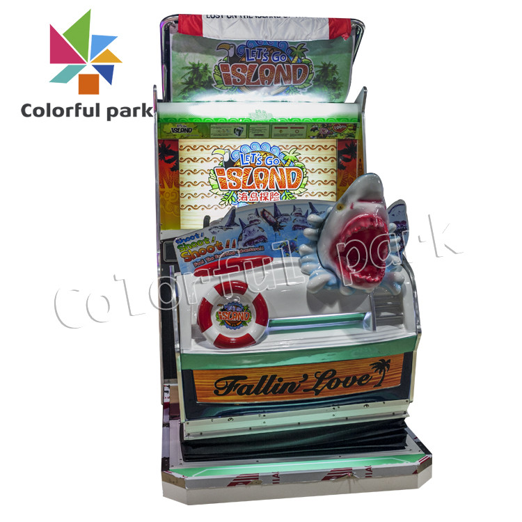 Coin Operated Shooting Game Arcade Machine shark shooting With 42 inch LCD