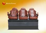 6 DOF Electric Platform XD Theatre 7D Cinema Equipment Blow Water To Face