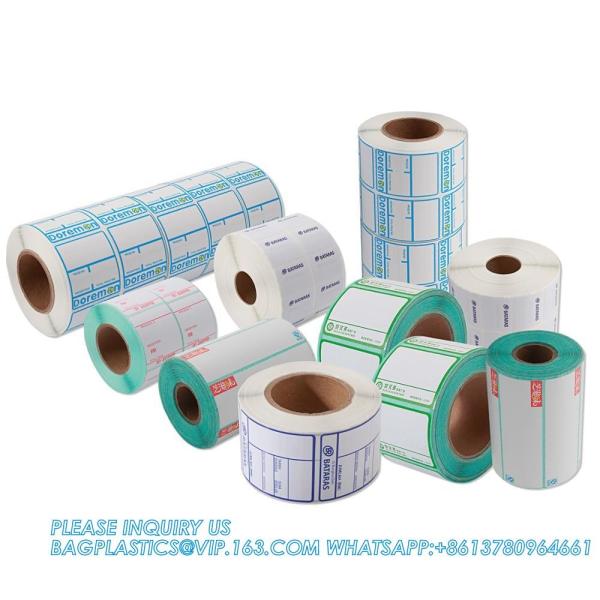 Water Proof Self-Adhesive Label Thermal Sticker For Bottle Supermarket Store