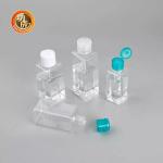 OEM Mini Plastic Sanitizer Bottle PCR PLA Travel Size Hand Sanitizer Bottle With