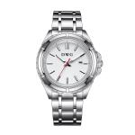 5ATM Waterproof Quartz Stainless Steel Watch Mens High End Analog Wrist Watches