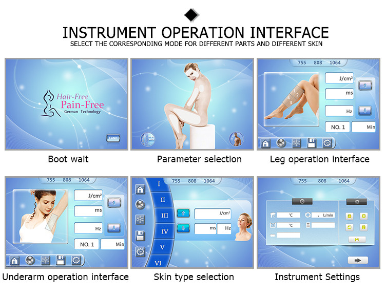 epilator new design powerful body hair removers equipment permanent portable machine diod diode hair removal laser 808