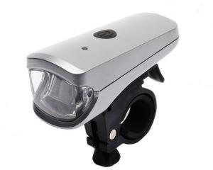 Wholesale White LED USB Rechargeable Front Bike Light Super Bright For Outdoor Sports from china suppliers