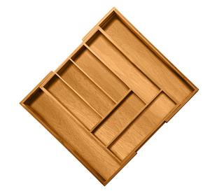 Wholesale Kitchen Expendable Utensils Cutlery Tray Drawer Organizer Box Bamboo from china suppliers