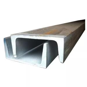 Wholesale A36 Standard Carbon Steel Profiles 8&quot; 6 Inch 2 Inch Hot Dip Galvanized C Channel Steel from china suppliers