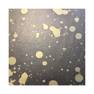 Wholesale PVD Rustproof Patina Steel Panels , Inoxidable Patinated Brass Sheet from china suppliers