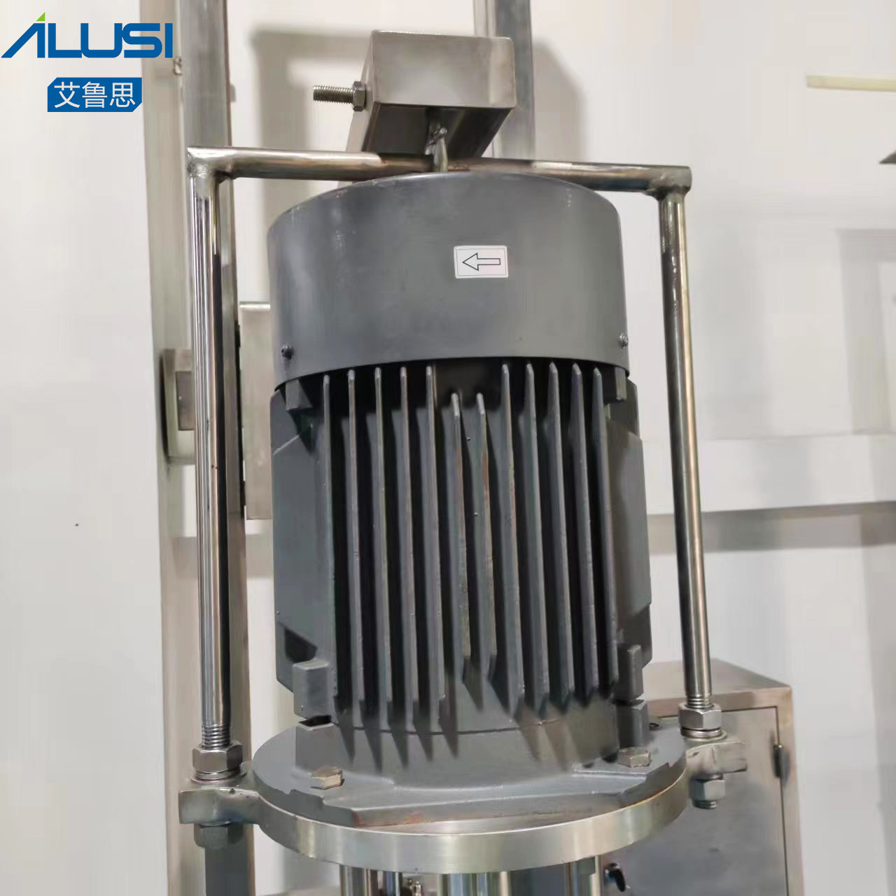Cosmetic Cream Pneumatic Homogenizer Mixer Laboratory High Shear Emulsifier Mixing Machine