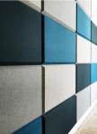 Indoor Fabric Wrapped Acoustic Panel Sound Absorbing For Home Cinema