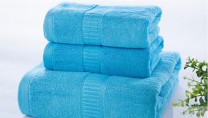 Wholesale Different Color Pure Cotton Bath Towels Set For Family / Supermarket from china suppliers