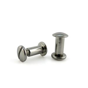 Wholesale Book Binding Stainless Steel Sex Bolt Customized 5.0X12-M4 Metric Sex Bolts from china suppliers