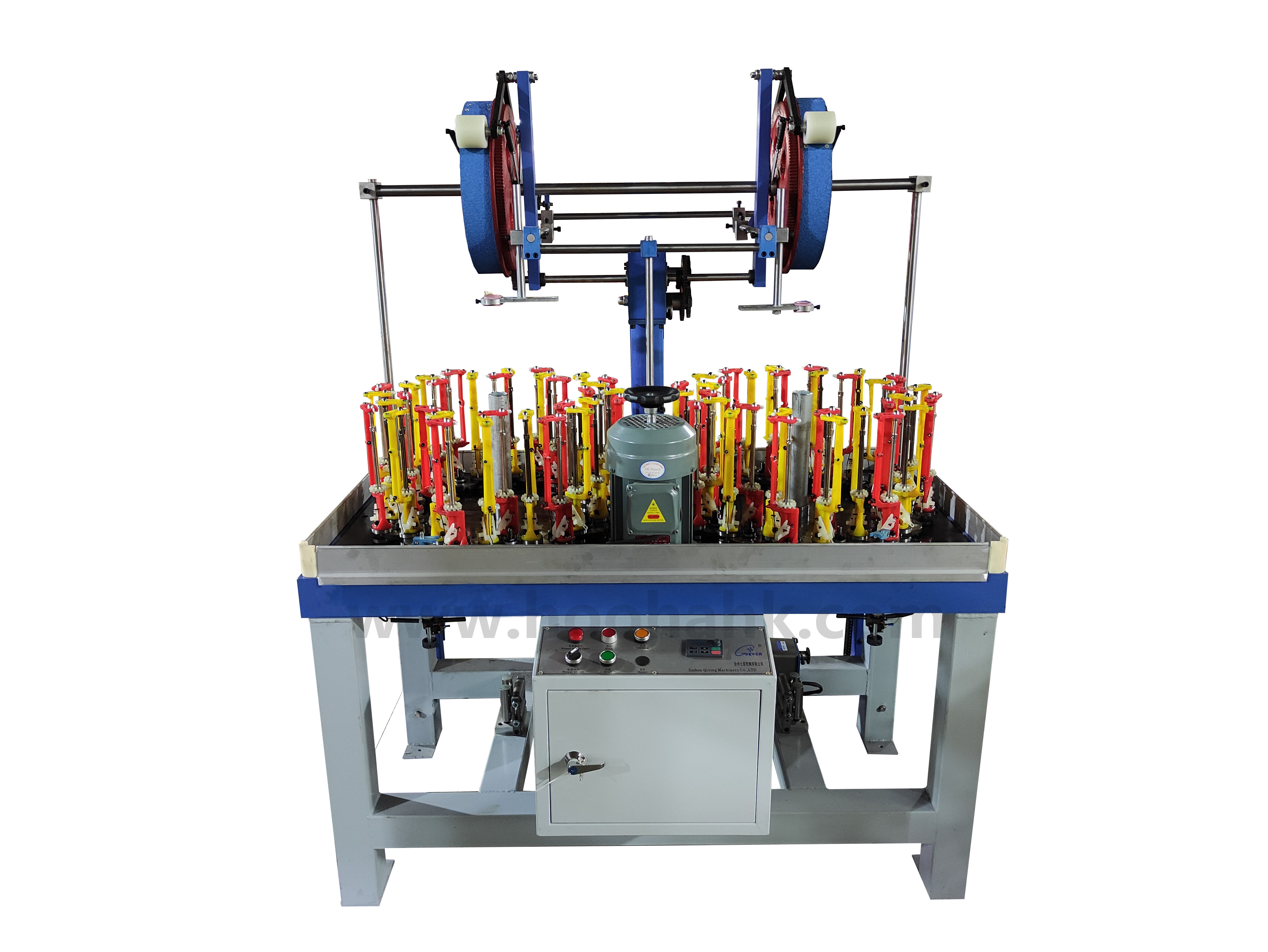 High Speed 3 Strands Wire Braiding Machine Cord Twisting 0.75kw Wire Braided Braiding Machine