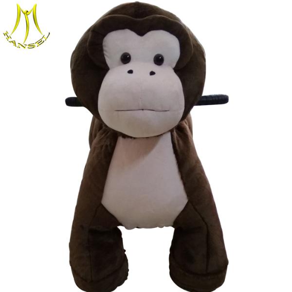 Hansel coin operated game kiddy animal toy rides walking animal for sale