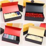 Cuboid Cardboard Magnetic Packaging Box Screen Print ALLICO