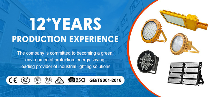 Ip66 Atex Approved Led Lighting 50w Explosion Proof Floodlight