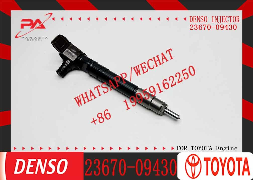 DENNSO G4 Common Rail Injector 23670-0E020 23670-09430 23670-11020 295700-0560 095000-6613 for Toyota Hilux 2GD-FTV 2.4L