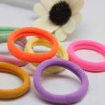 Cute Thin High Elastic Hair Band , Rubber Hair Ties Various Color Available