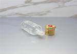 Round 3ml 6ml Empty Glass Roller Bottles / Glass Roll On Bottle Cosmetic