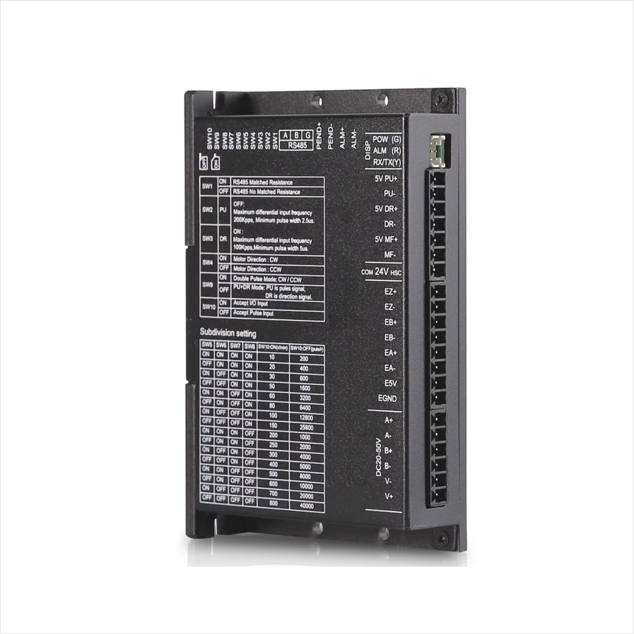 Single Axis S109AFTG 24V Stepper Driver Multi Function For CNC
