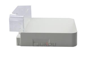 Wholesale Transparent Dust Cap Ftth Fiber Optic Termination Box PC ABS White Color from china suppliers