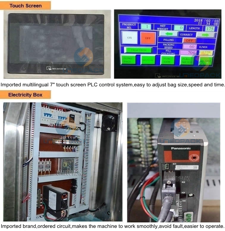 Fully automatic pouch high speed packing machine