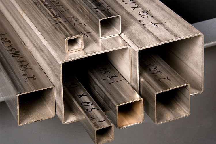 High Carbon 304 Stainless Steel Square Tubing Hot Rolled BA 2B NO.4