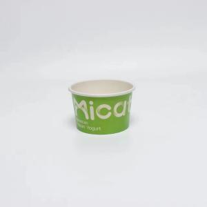 Wholesale Make Paper Bowl Ice Cream Cup disposable snack bowl ice cream cup packing bowl double PE film cup from china suppliers