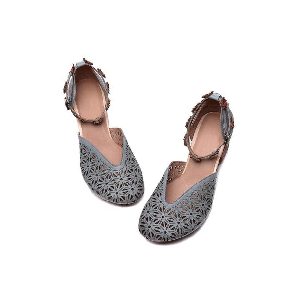 S4932020 New Fashion Temperament Women'S Heel Shoes All-Match Sexy Word Flower