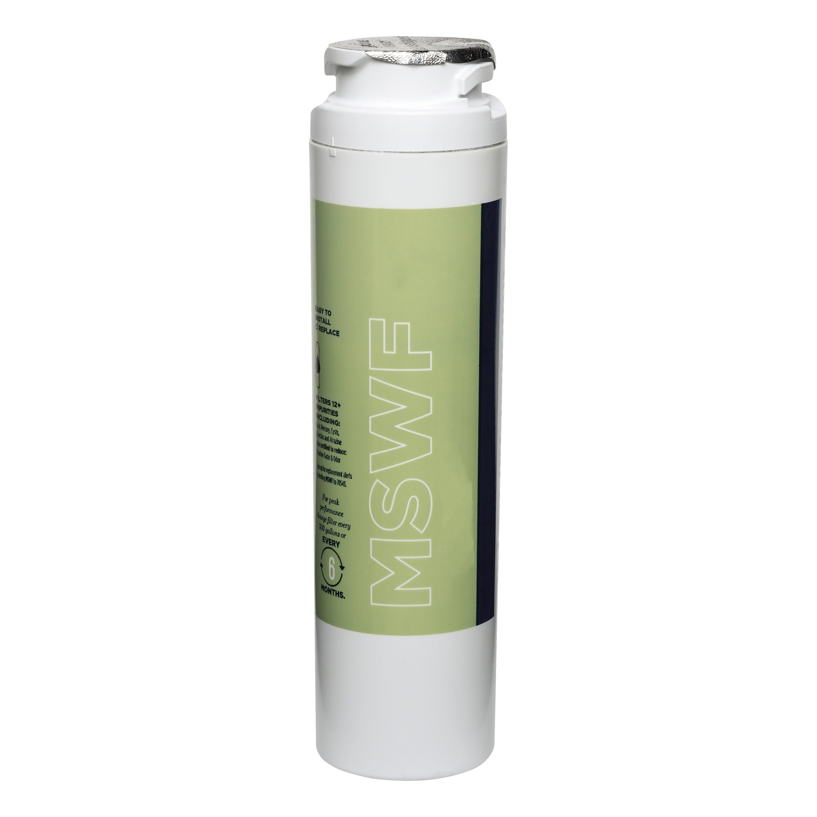 Household Pre-Filtration Replacement for MSWF Refrigeration Water Filter Cartridge 6 Months Filter Life