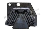 DZ92659590113/DZ92659590114 Shacman Delong Truck Rear Engine Mounting Support