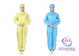 Wholesale Cleanroom Jumpsuit Anti Static ESD Coverall Clothing Uniform Regular Safety Wear from china suppliers