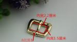 Custom 20 MM Gunmetal Color Metal Roll Pin Bag Belt Buckle Bag Hardware