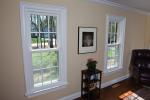 Aluminium Tempered Glass Sliding Sash Windows / Triple Glazed Commercial Grade