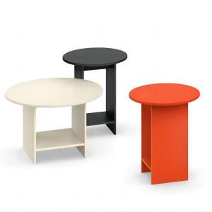 Wholesale Durable Black Plywood Side Tables For High End Hotel Lounge from china suppliers