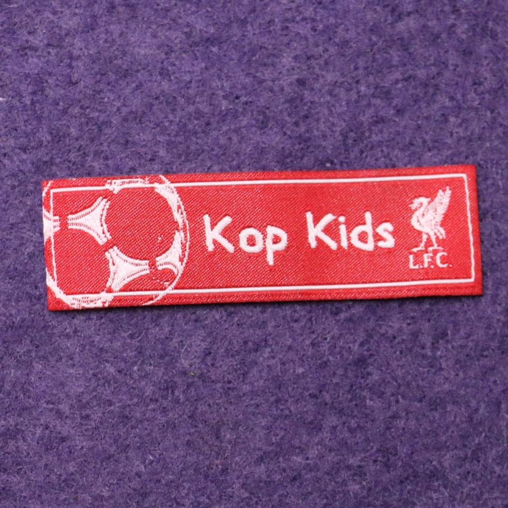 Popular Machine Fabric Name Labels For Clothing / Garment End Folded