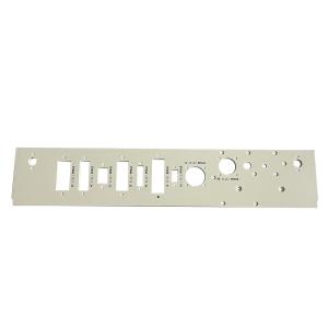 Wholesale Online Custom Aluminum Sheet Metal Fabrication Panel Anode Sandblasting Stamping Motor Spare Parts from china suppliers