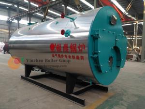 Wholesale Diesel Oil Gas Fired Steam Boiler 1.0-2.5 Mpa Three Pass Fire Tube Wet Back from china suppliers