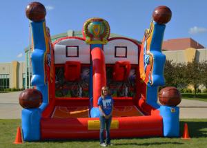 Wholesale 0.55mm PVC Commercial Inflatable Shooting Stars Interactive Sports Games from china suppliers