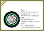 Non - Metallic Outdoor Fiber Optic Cable Stranded Loose Tube With Coated
