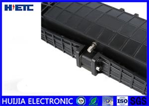 Wholesale Black IP68 Fiber Optic Closure / Fiber Enclosure Box Corrosion Resistance from china suppliers