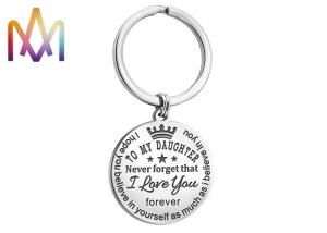 Wholesale Inspirational Kaychain Gift Custom Shaped Keychains Stainless Steel free engraving from china suppliers