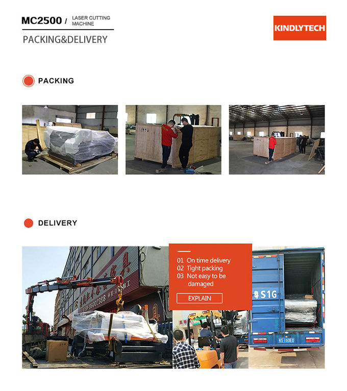 150watt 125x250cm CO2 MDF Wood Laser Cutting Machine SGS Certification