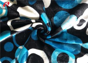 Wholesale Warp Knitting Stretch Velboa Fabric , Womens Velvet Dress Fabric Material from china suppliers