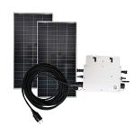Silver WVC 600 Micro Inverter Aluminum Alloy IP65 Grid Connected Inverter